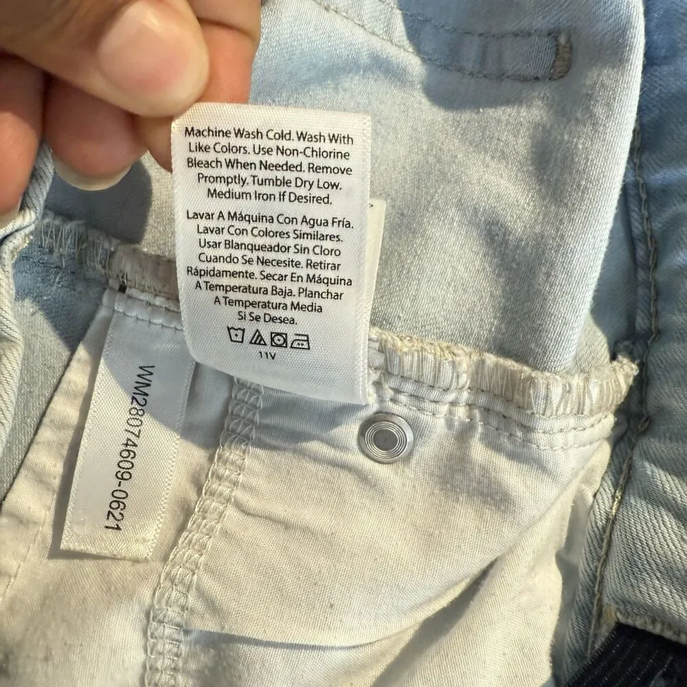 Wonder Nation Jeans Girl Size 12 Plus Skinny Denim Blue